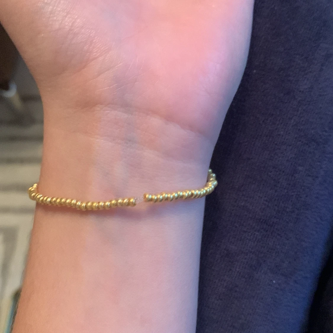 Guldigt armband - 90