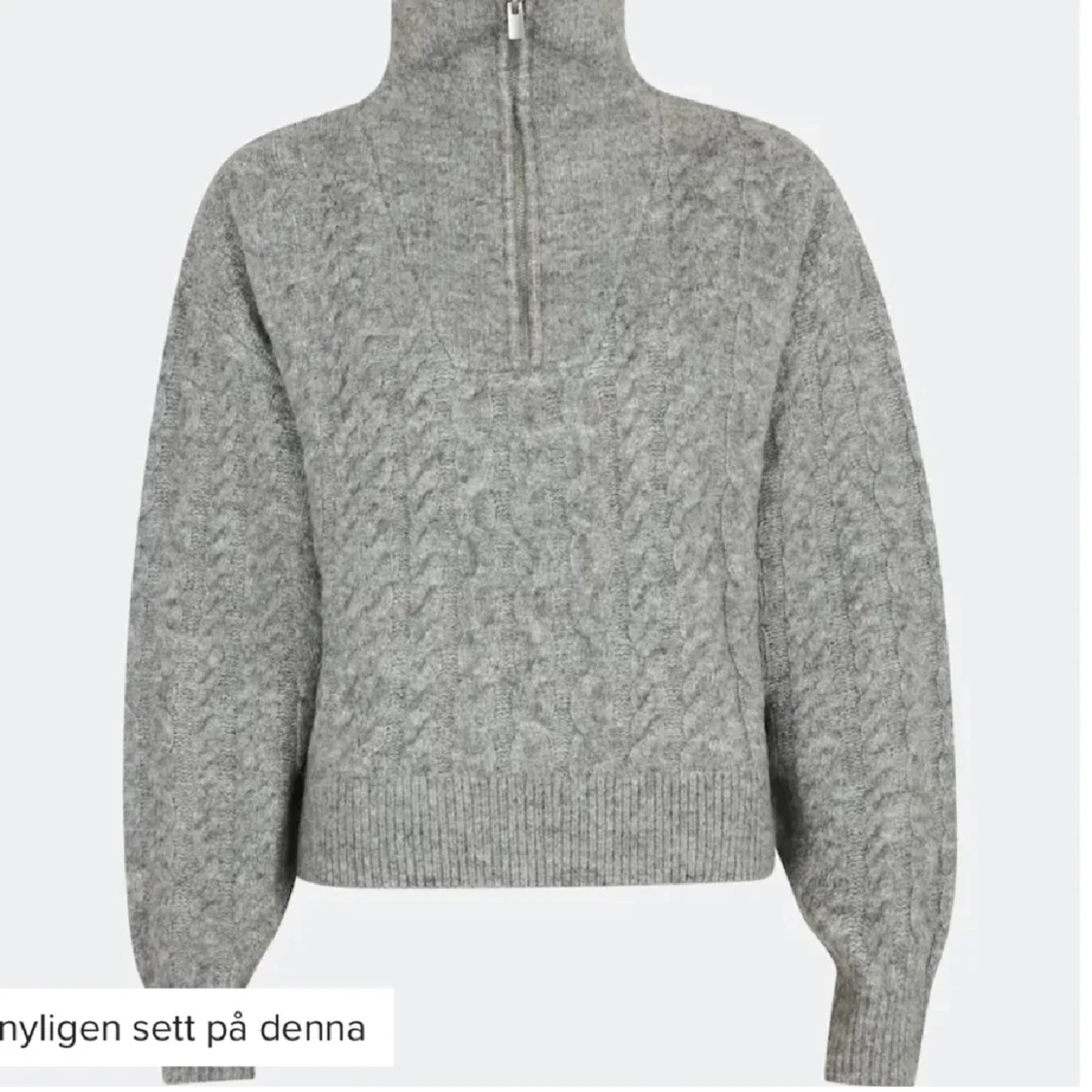 stickad tröja oanvänd