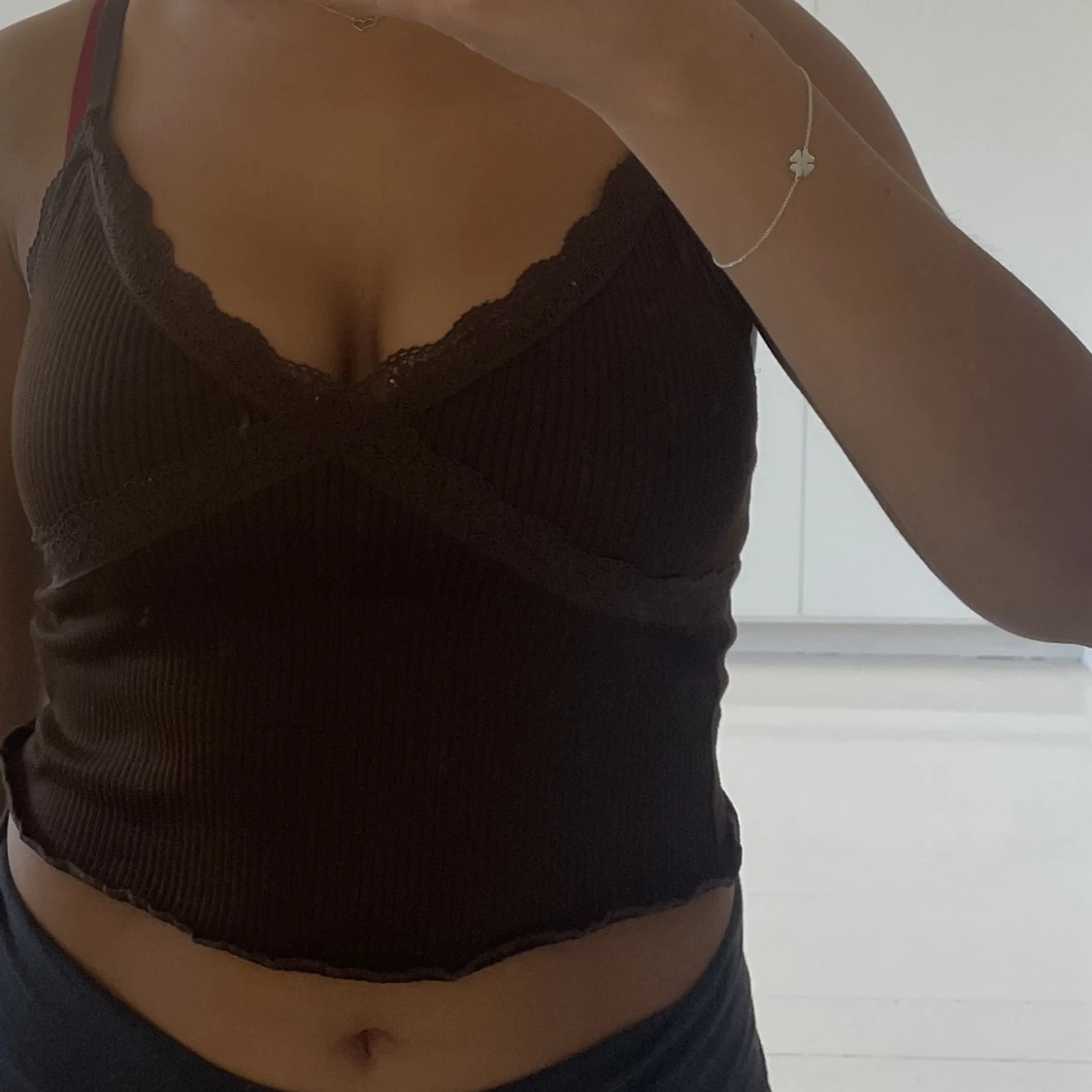 Brunt linne från HM - 90