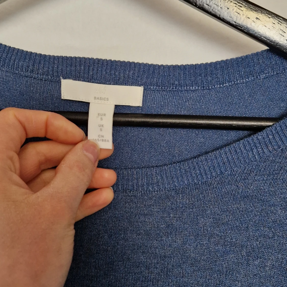 Havsblå tröja - 90