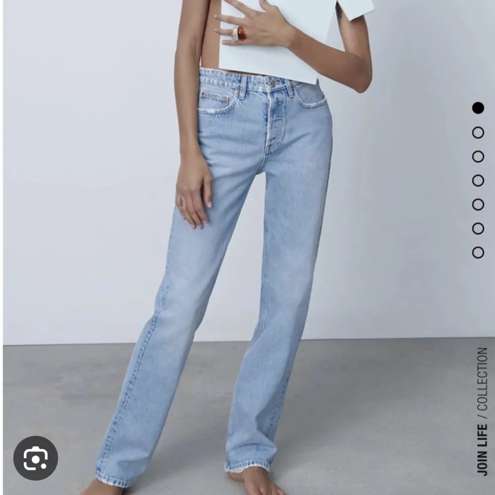 Jättefin jeans från zara!. Jeans & Byxor.