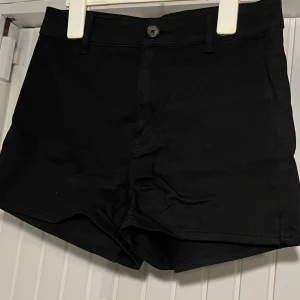 cropped shorts - svarta croppade shorts i storlek 38, köpt från h&m divided. jättesnygga med fishnets  under :) 