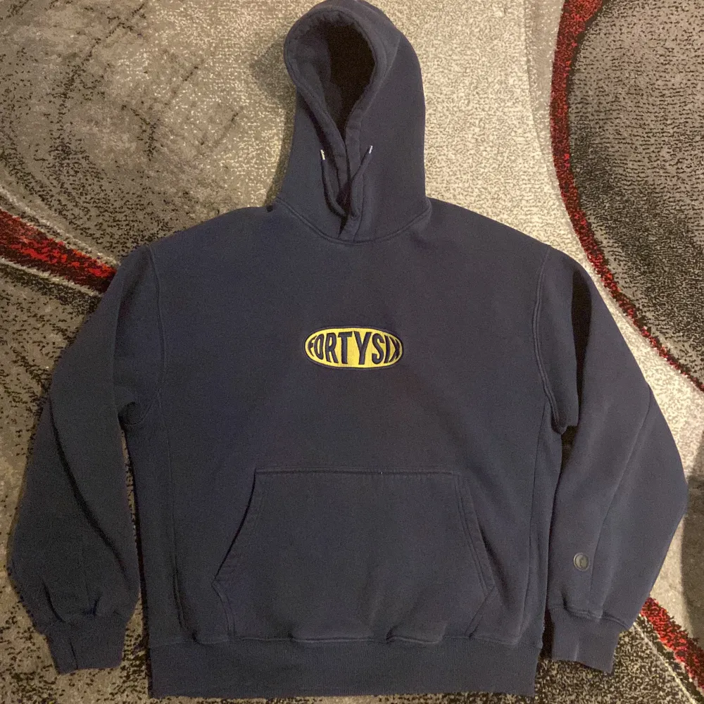 first edition embroidered fortysix hoodie . Hoodies.