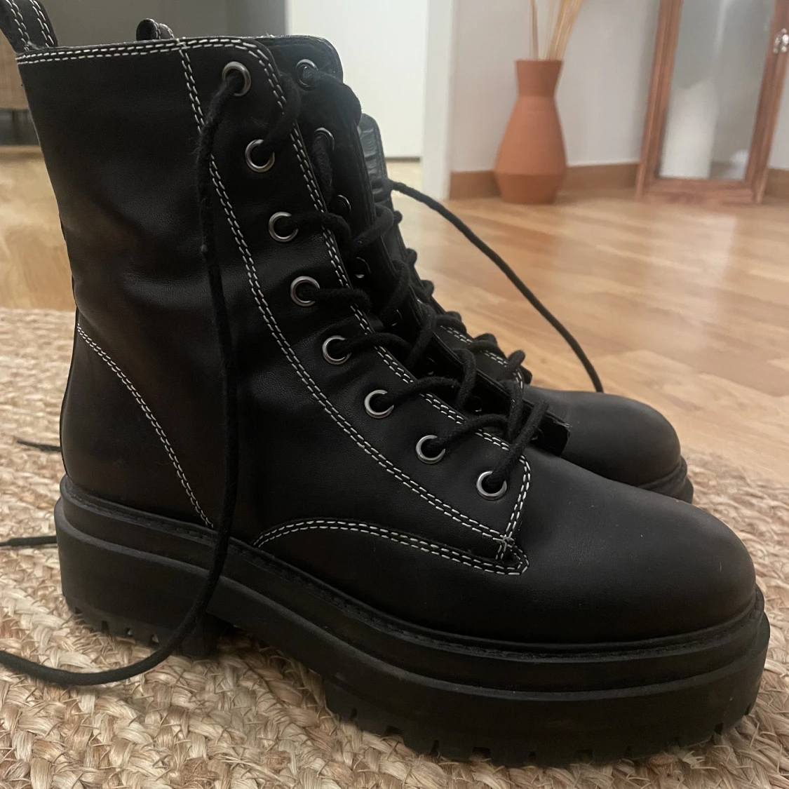 Boots med hög platå - 90