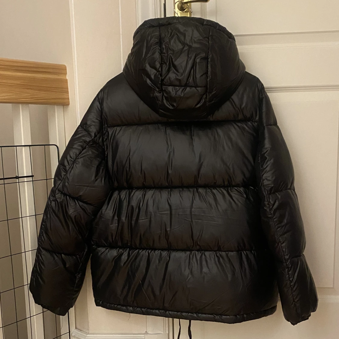 Pufferjacka med luva - 90