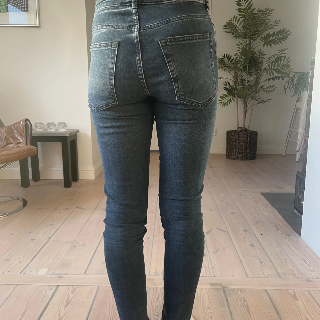 Skinny medel Midjade jeans - 91