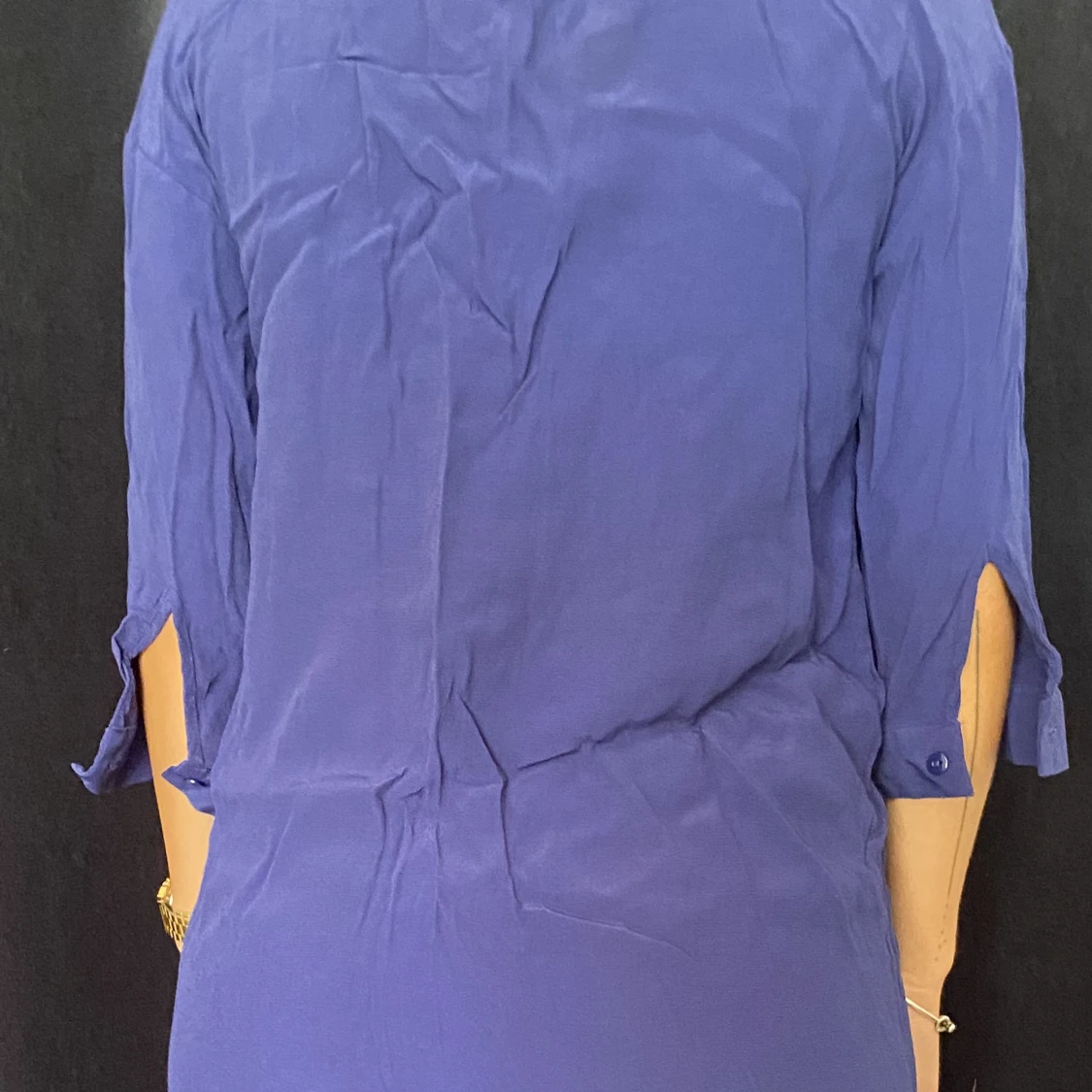 Mörkblå Skjortklänning - 91