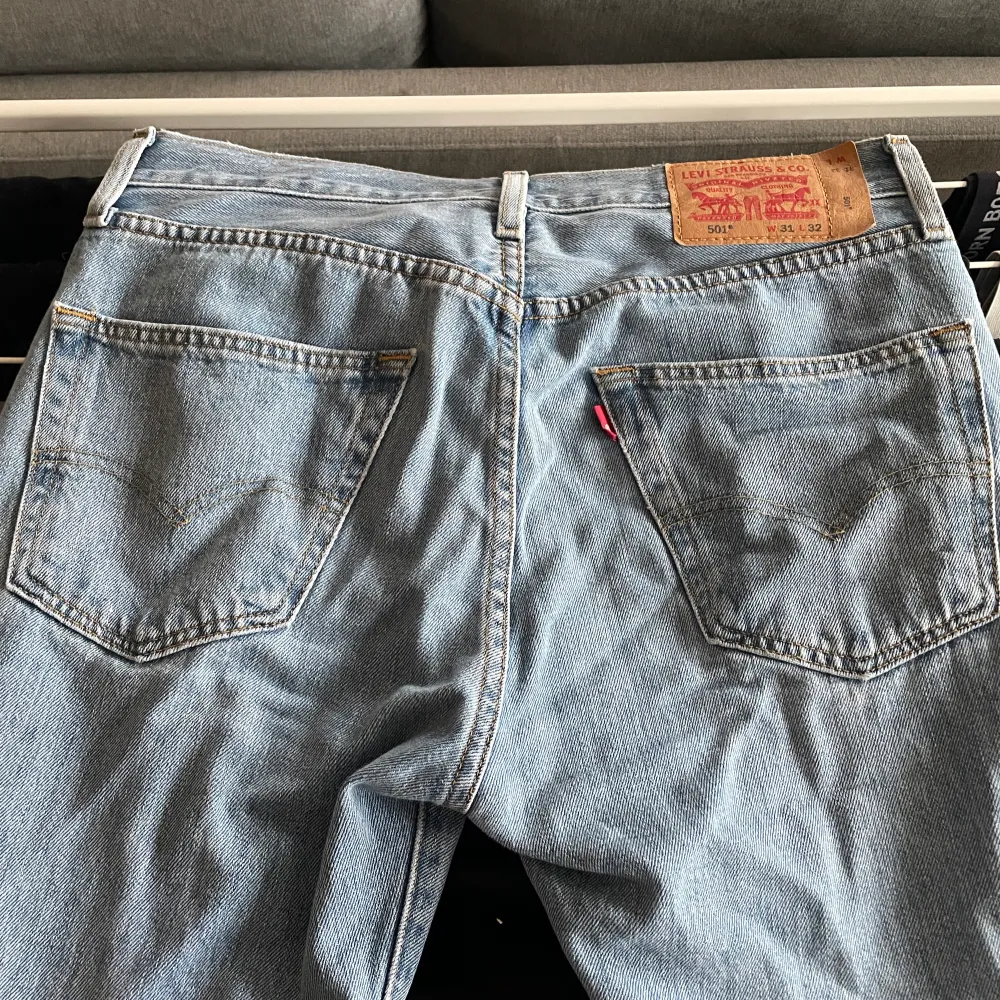 Vintage 501 levis i fet wash. Jeans & Byxor.