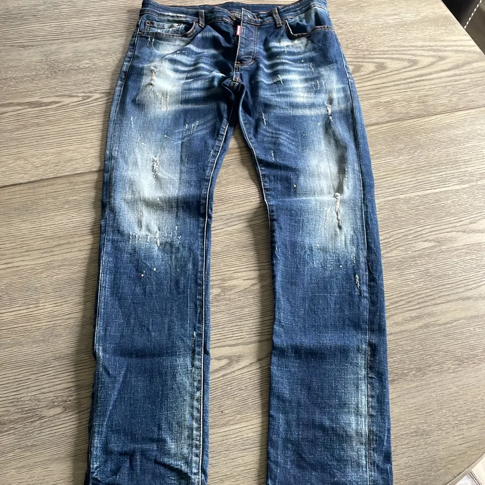 Dsquared2 jeans A-kopia, slim fit, storlek för 170-178 cm, oanvända, mycket bra skick. Jeans & Byxor.