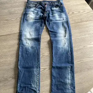 Dsquared2 jeans A-kopia, slim fit, storlek för 170-178 cm, oanvända, mycket bra skick