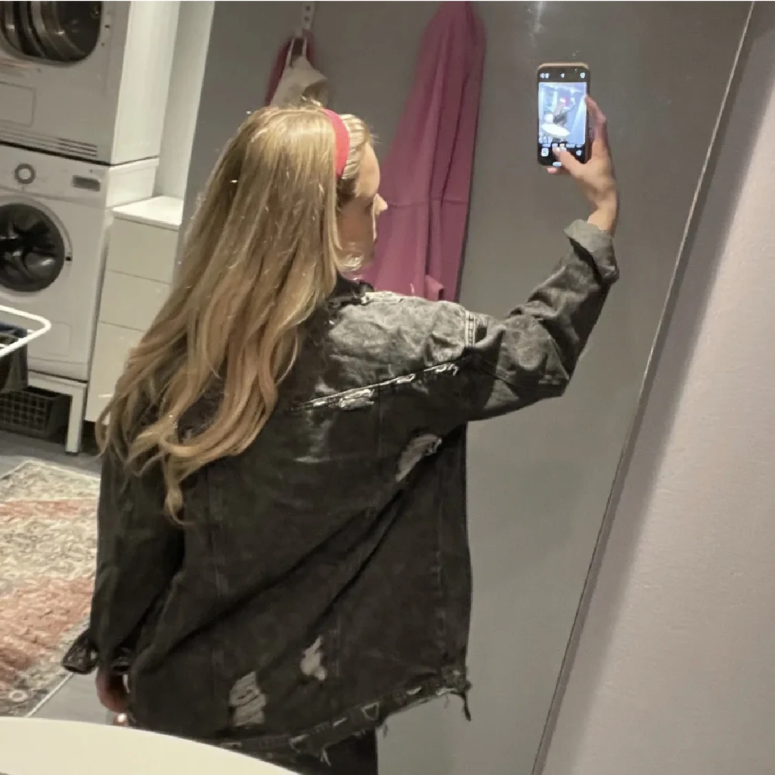 Ripped Jean jacket  - 90