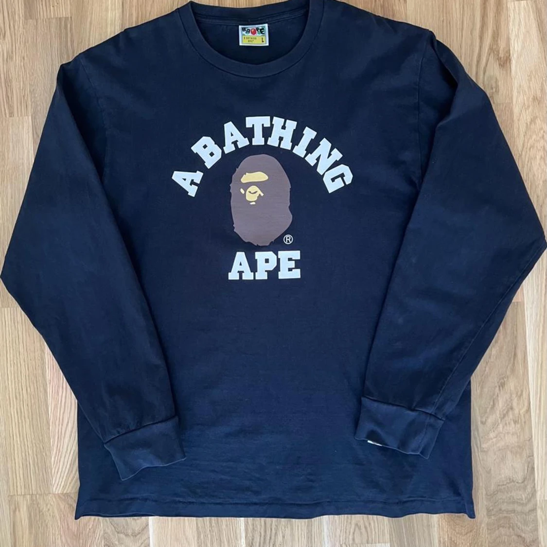 BAPE longsleeve black L