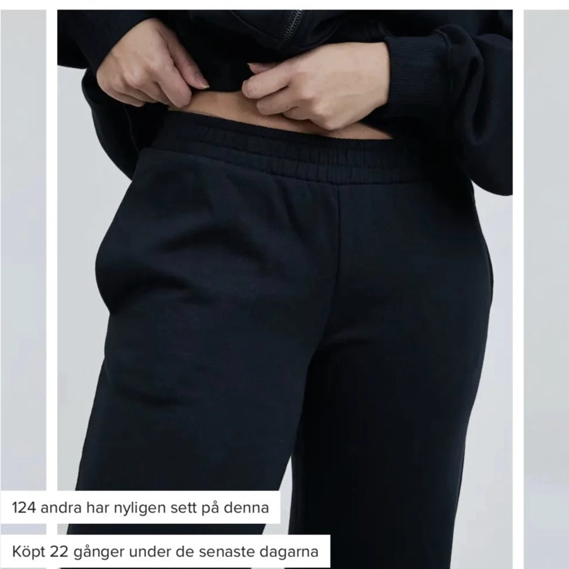 Low waist mjukisbyxor - 91