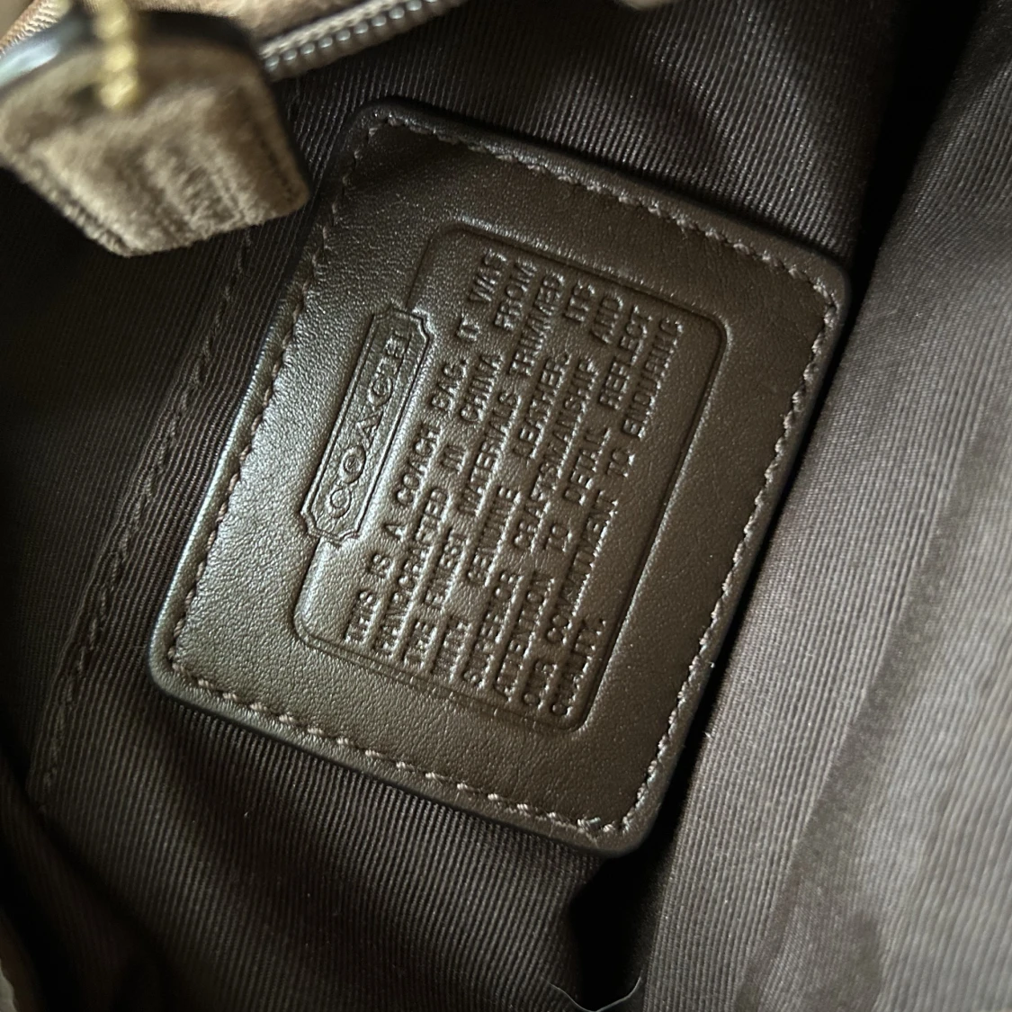 Äkta coach väska - 91