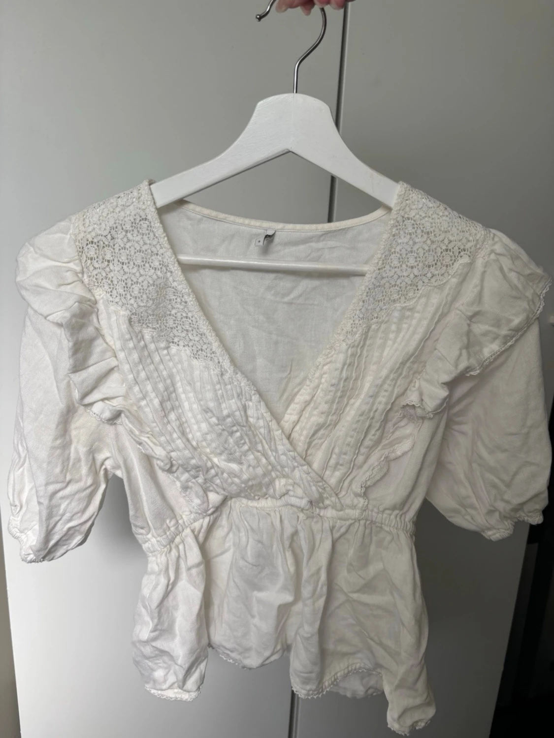 Vit blus