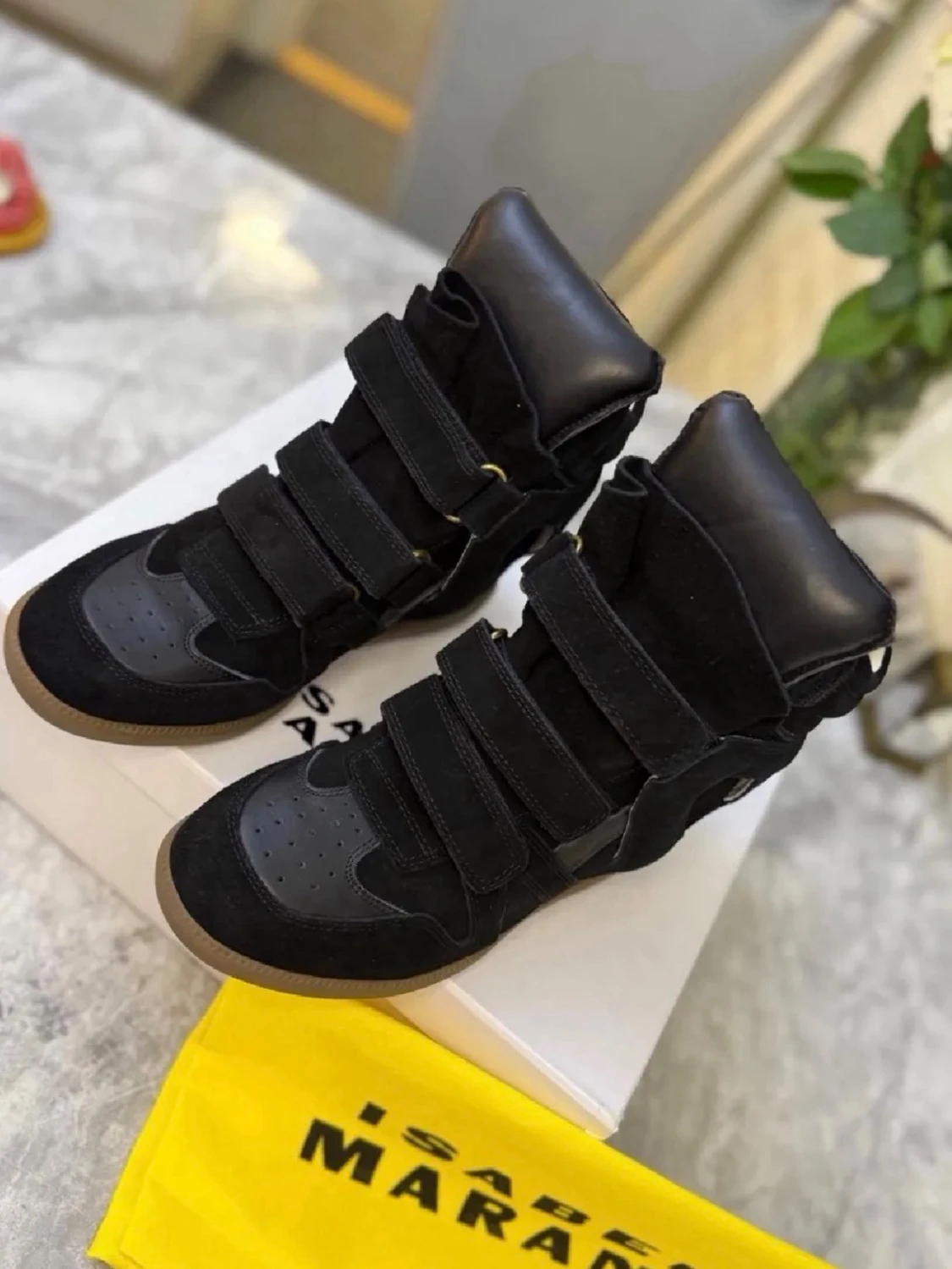 Svarta sneakers Isabel Marant - 1