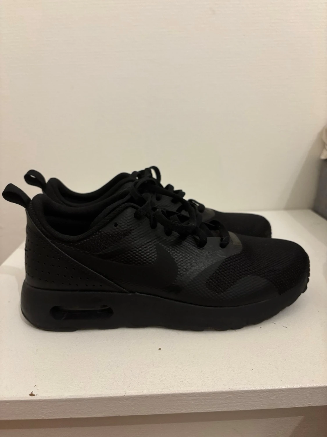 Svarta Nike Air Max sneakers