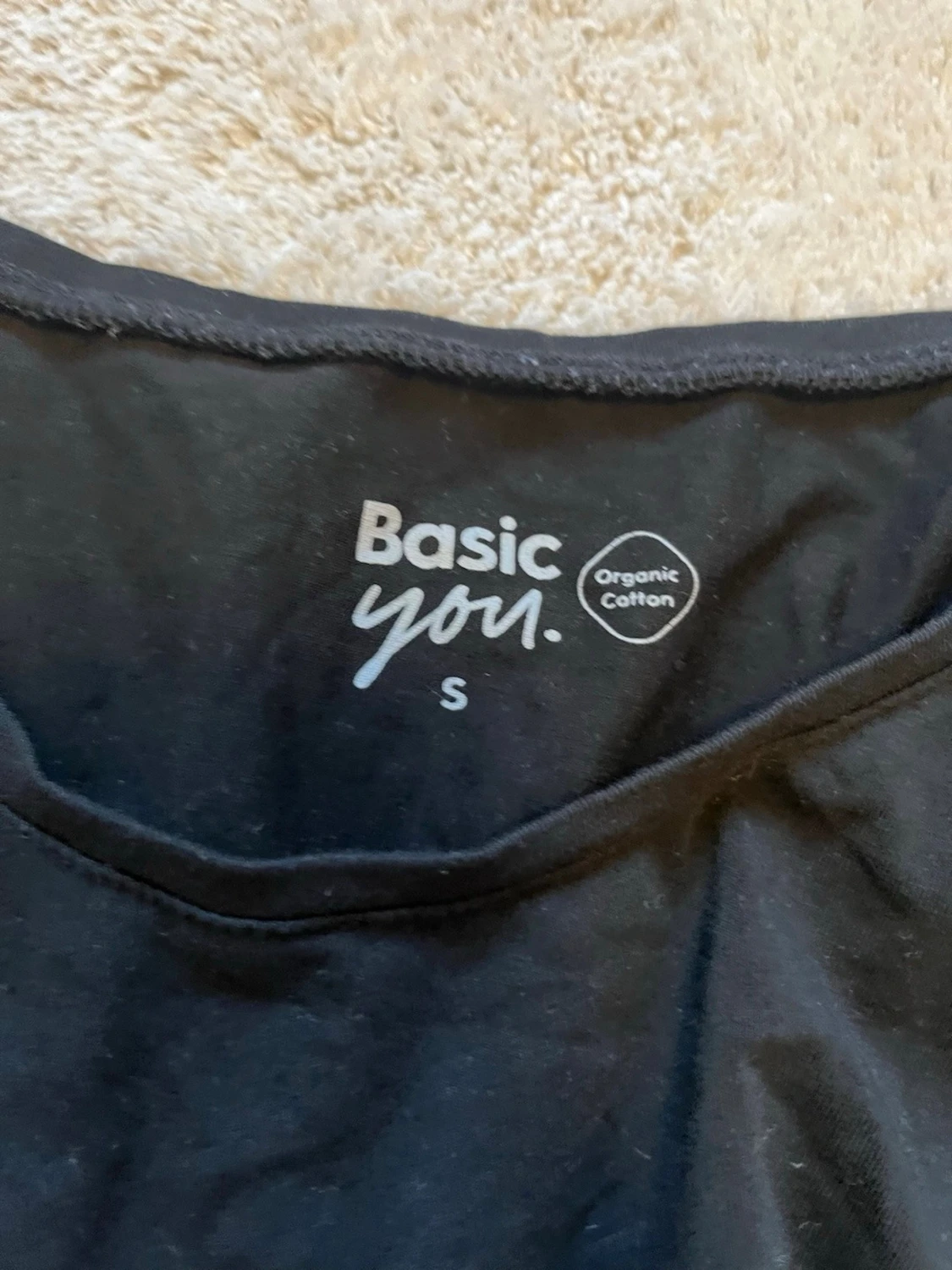 Svart långärmad basic tröja - 2