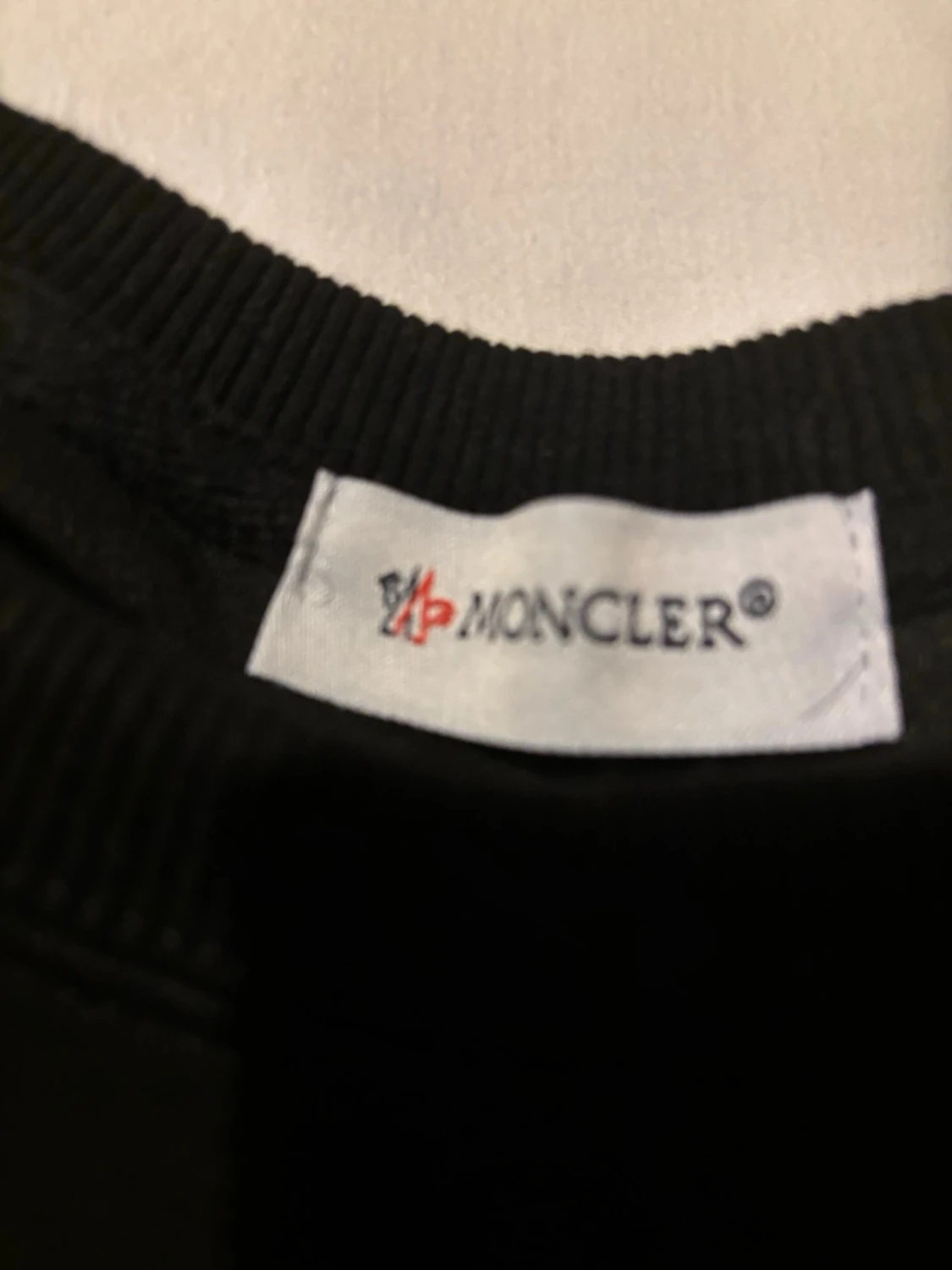 Svart sweatshirt från Moncler - 2