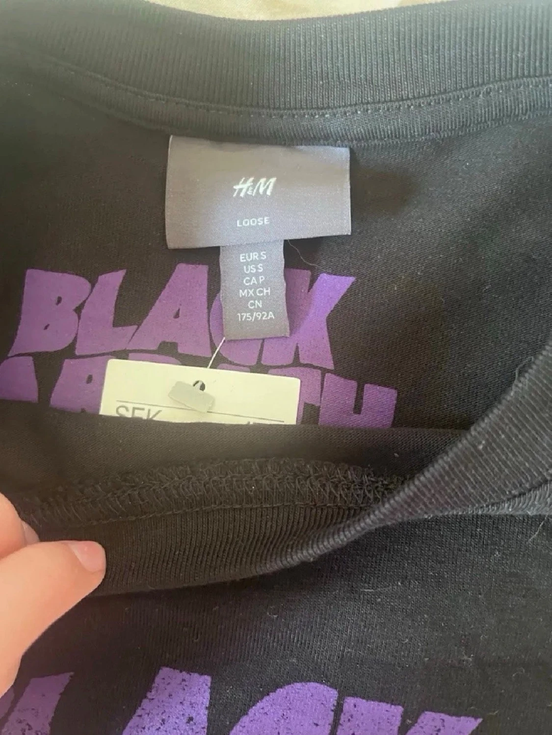 Svart Black Sabbath t-shirt - 2