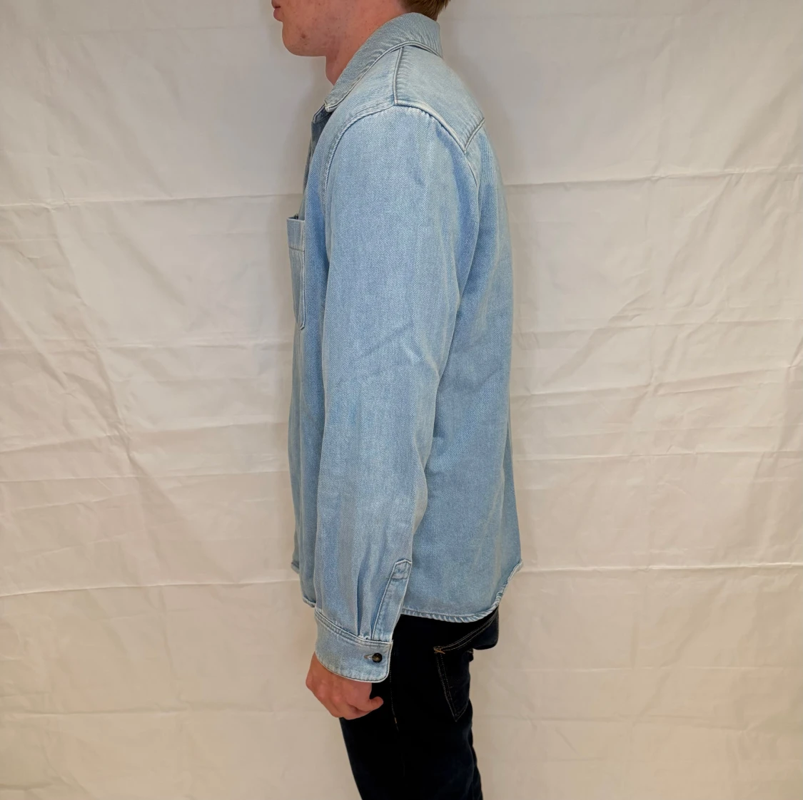 APC Denim Overshirt Light Blue - 2