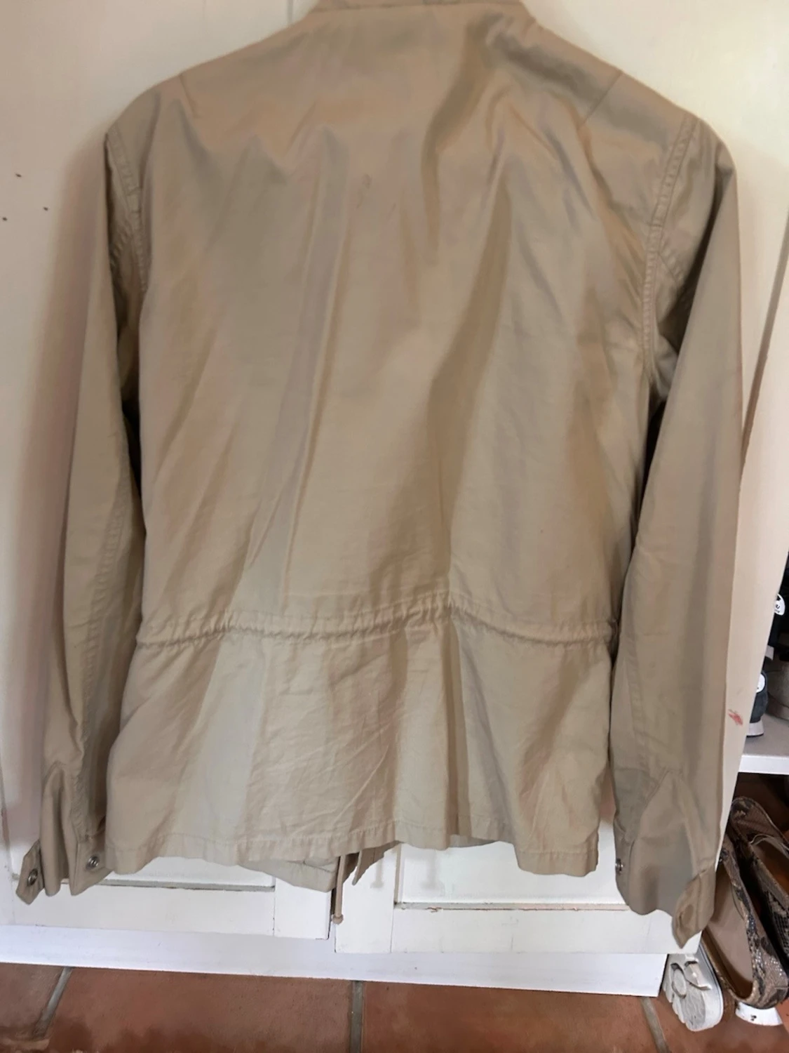 Beige jacka från Schott NYC - 3