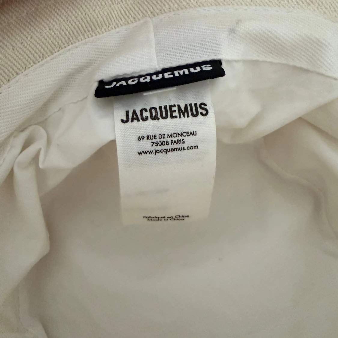 Beige Jacquemus bucket hat  - 1