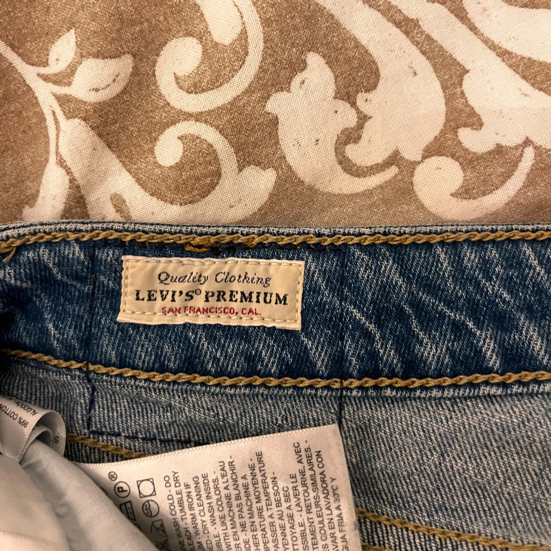 Levi's Low Pitch Straight jeans blå - 4