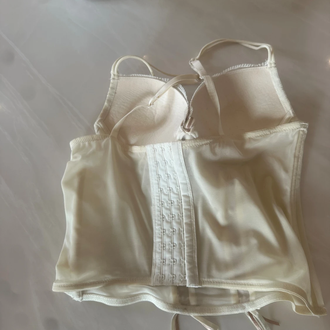 Romantisk korsett med broderi och snörning - 2