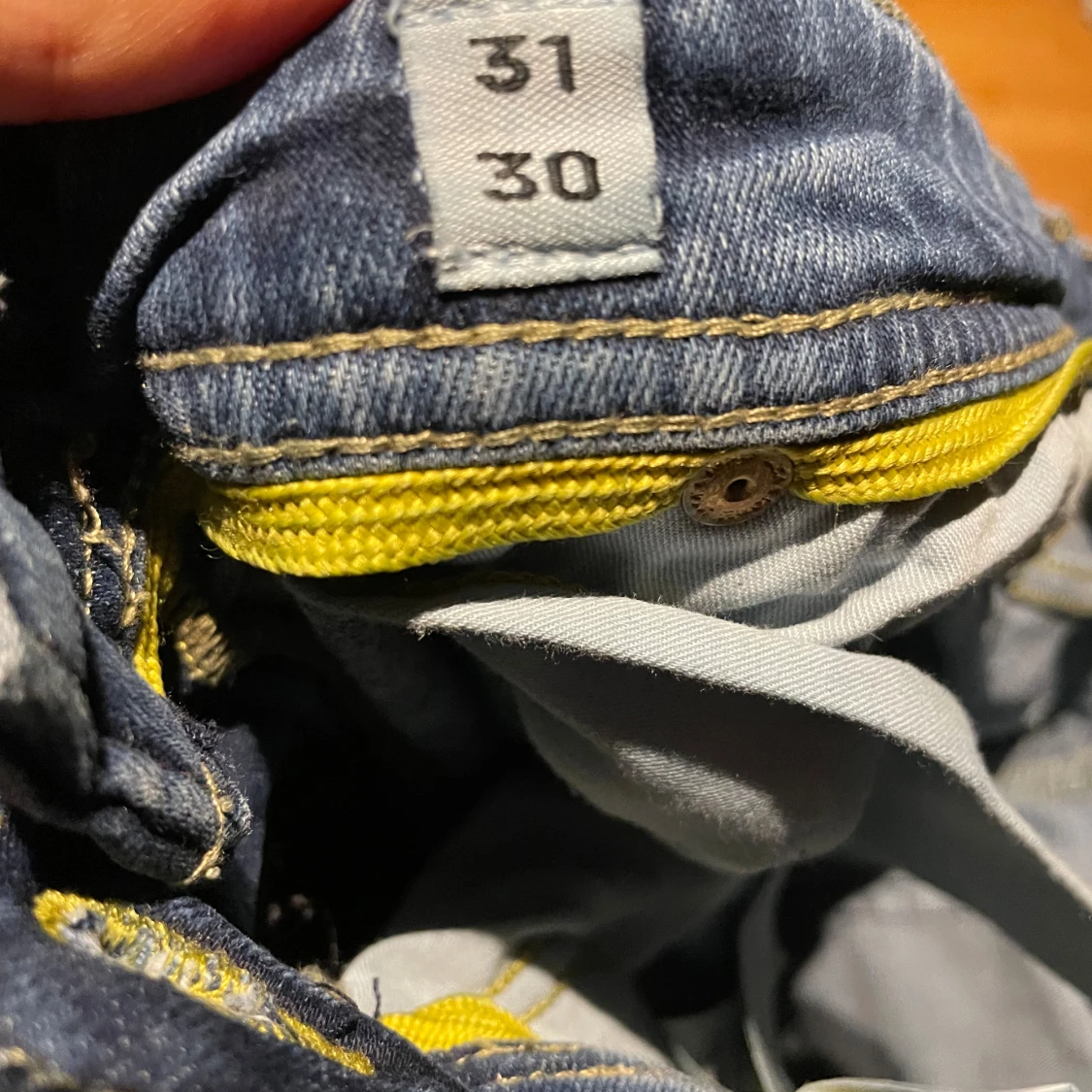 Blå tapered Jack and jones jeans Mike 31/30 - 3