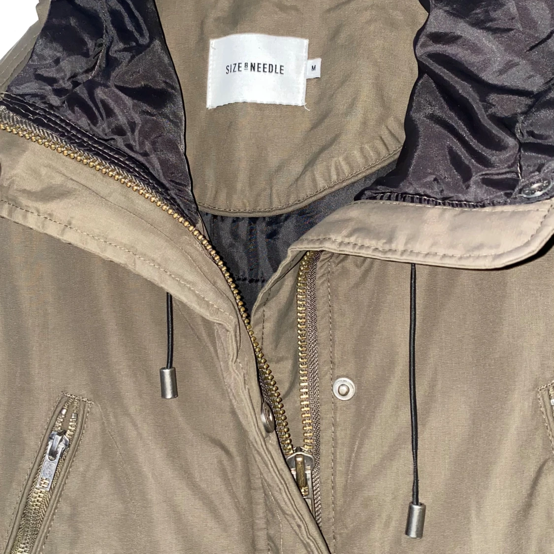 Olivgrön parkas från Size & Needle - 3