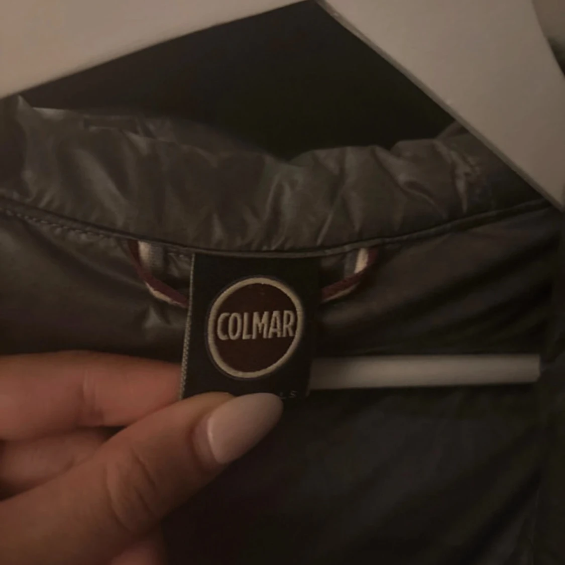 Svart lång jacka från Colmar - 4