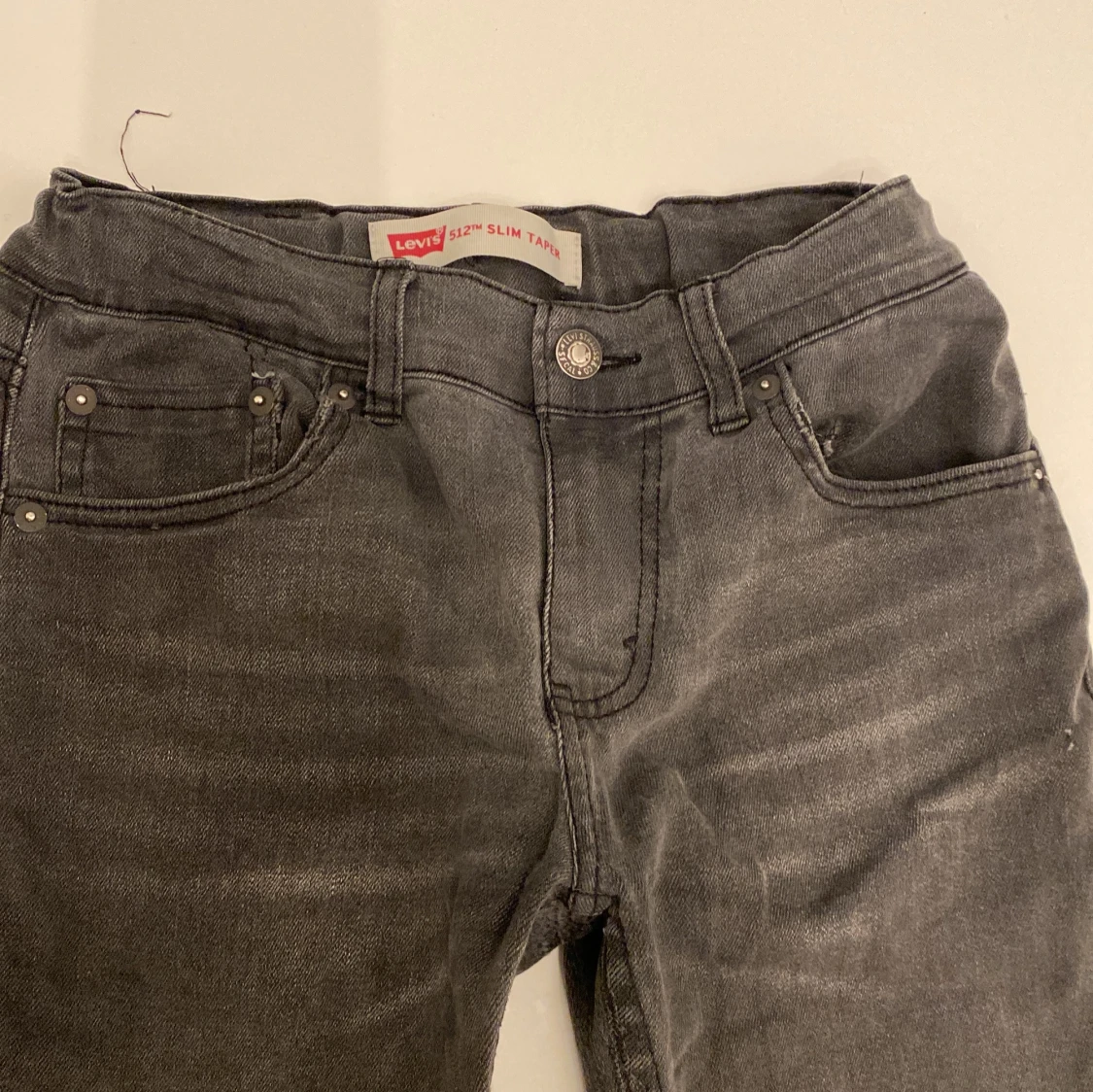 Levi's 512 Slim Tapered grå jeans - 1