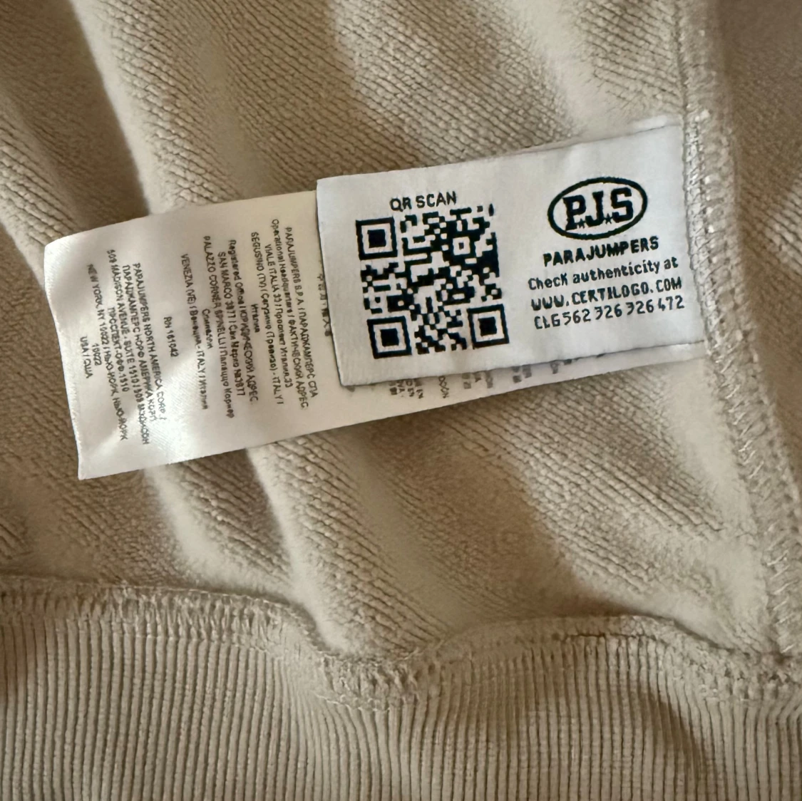 Beige fleecejacka Parajumpers S - 4