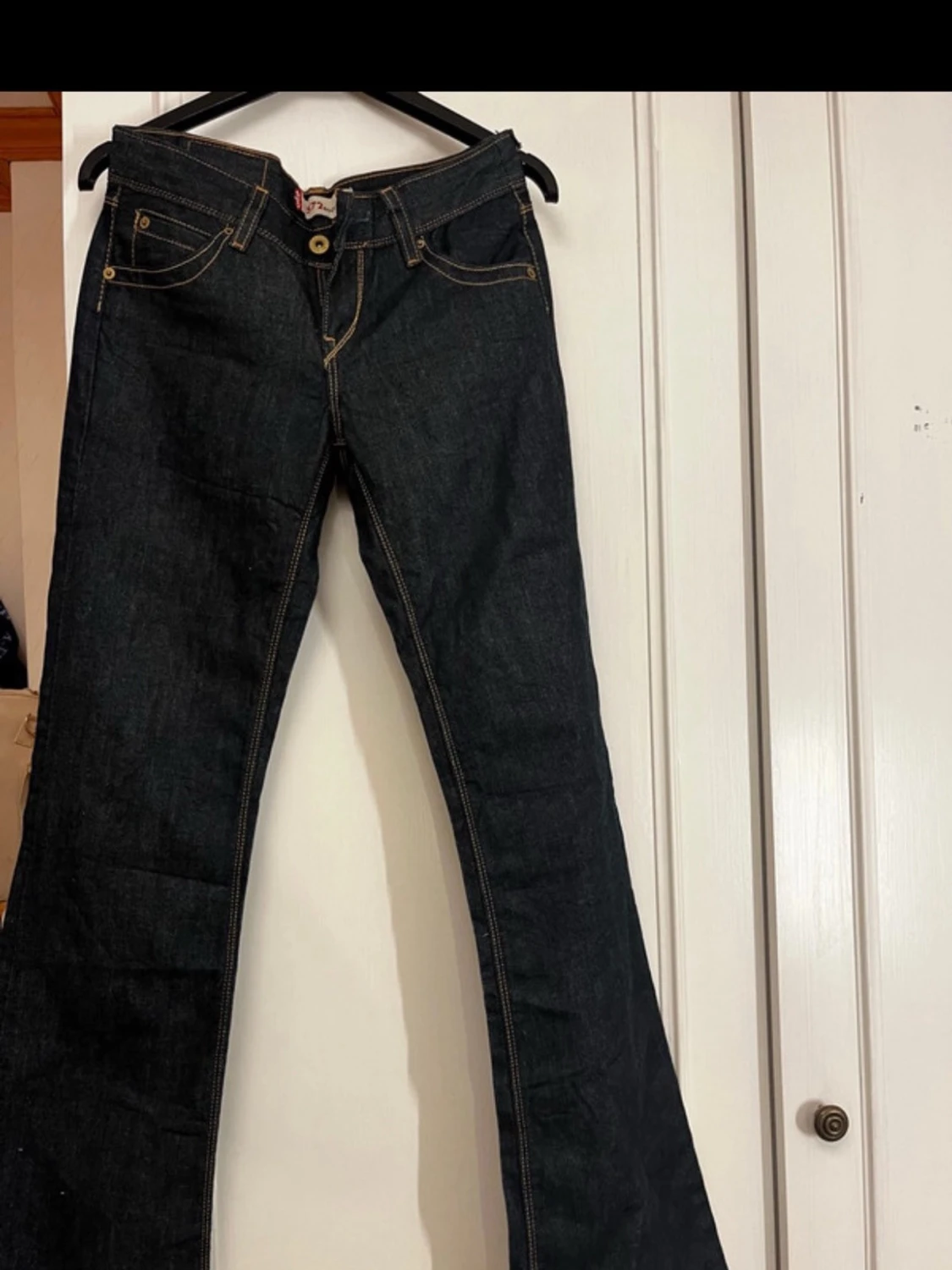 Levi's 572 Bootcut jeans mörkblå - 4