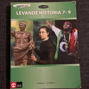 Historiebok  - Levande historia 7-9 är en modern och inspirerande historiebok. 