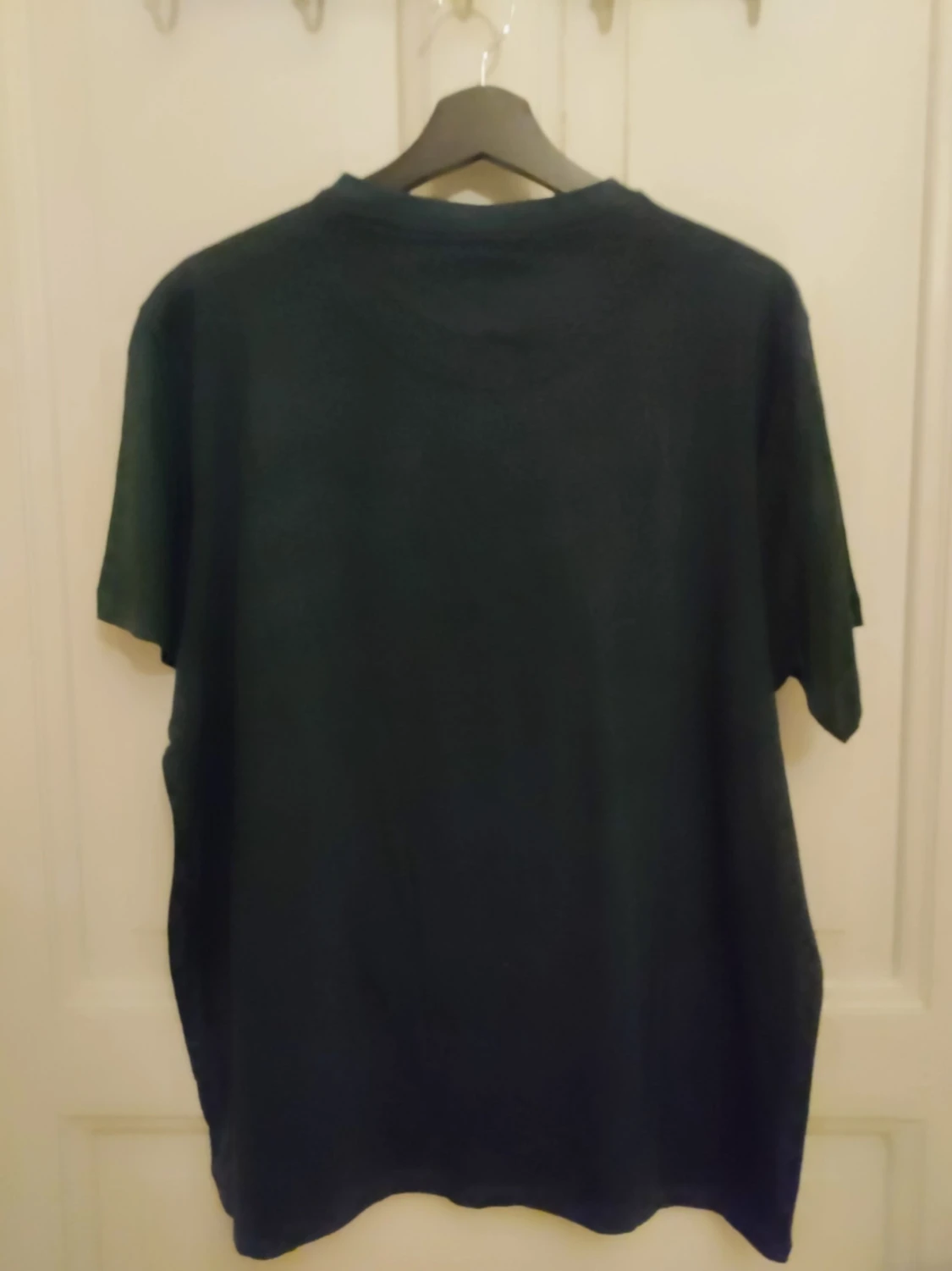 Svart Performance t-shirt med randig ficka - 2