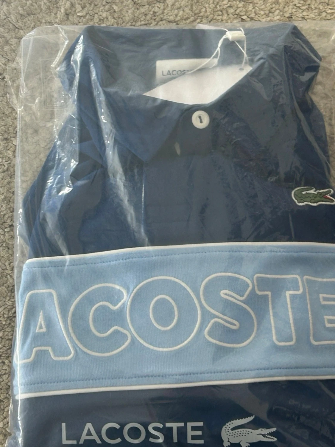 Blå pikétröja från Lacoste - 2