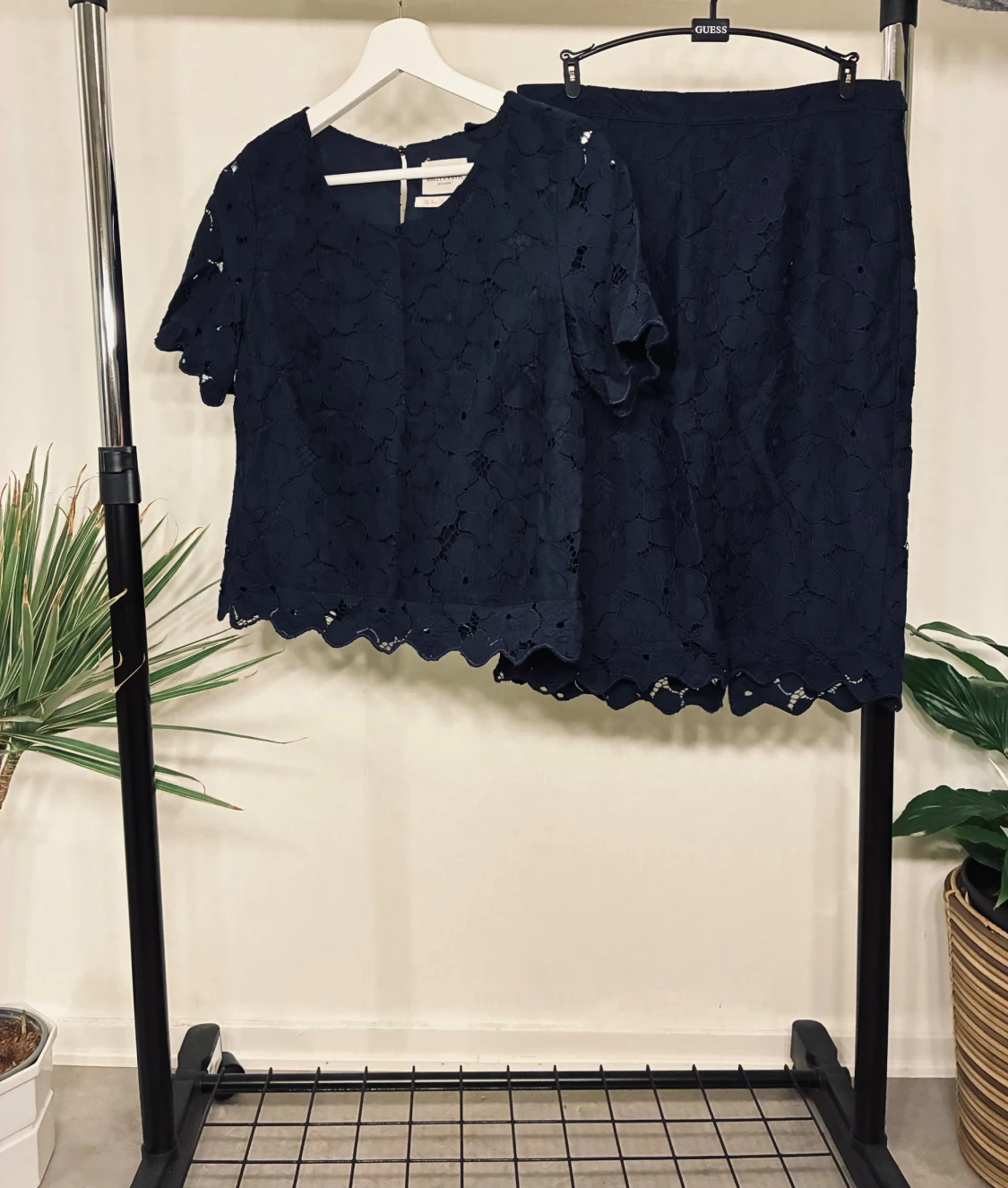 Mörkblå/marinblå set 