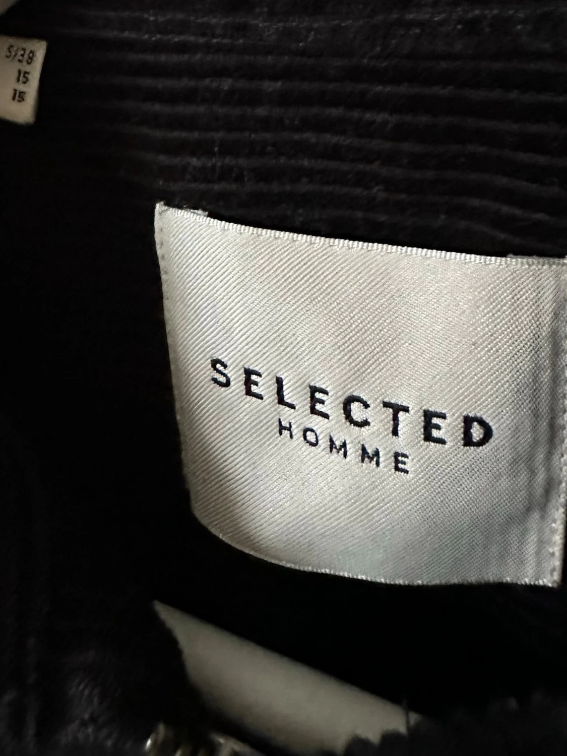 Svart manchester overshirt från Selected Homme - 2