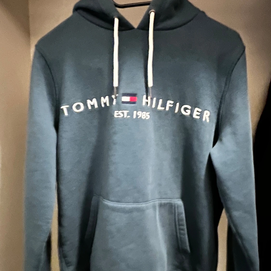 Grön hoodie Tommy Hilfiger