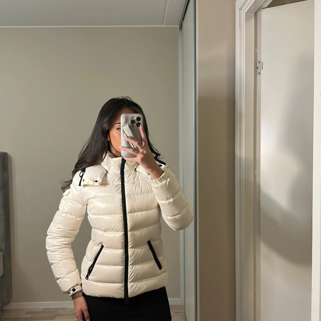 Moncler jacka vit - 2