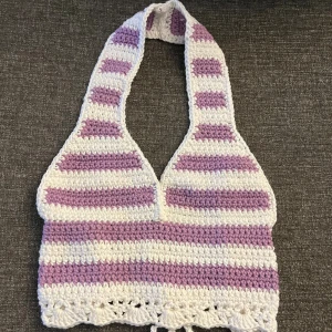 Virkad topp - Virkad av mig passar xs/s