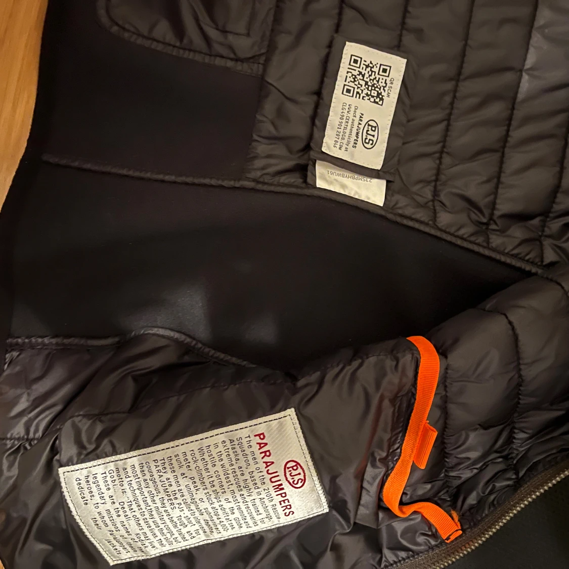 Svart quiltad jacka Parajumpers Y-M - 2