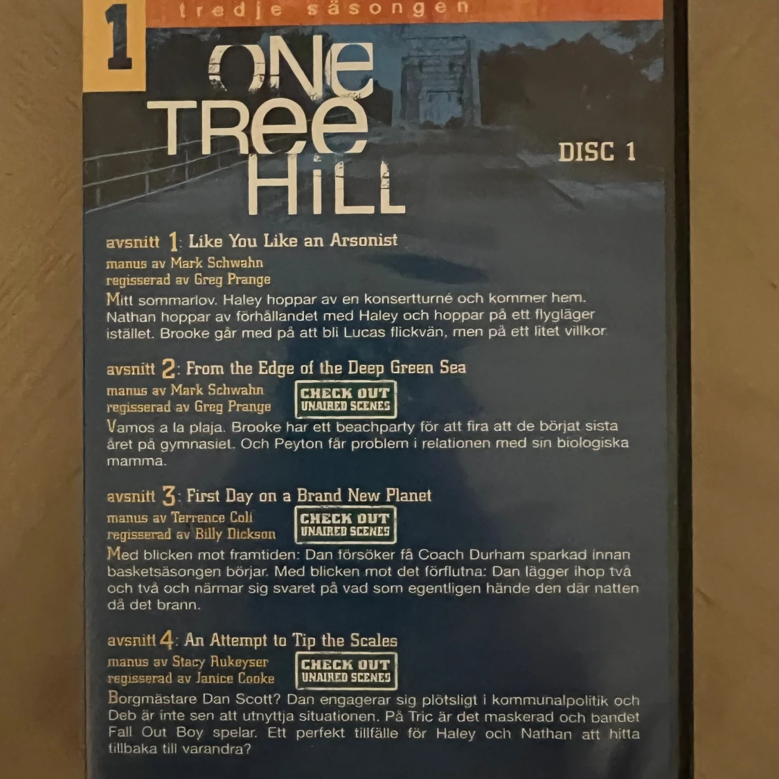 One Tree Hill - Första till fjärde säsongen DVD - 2