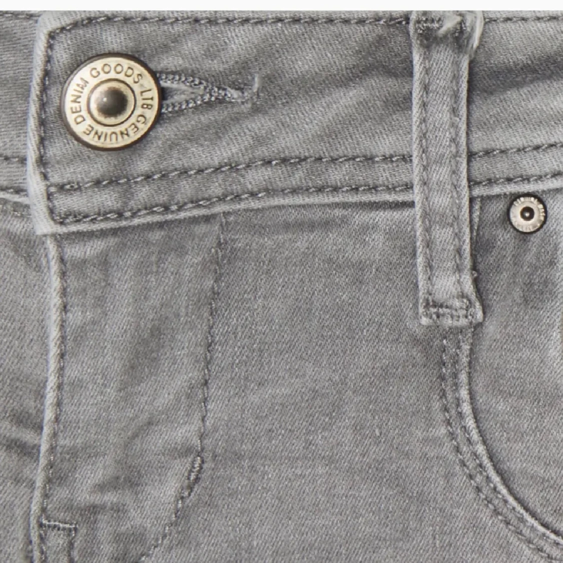 Grå bootcut jeans - 2