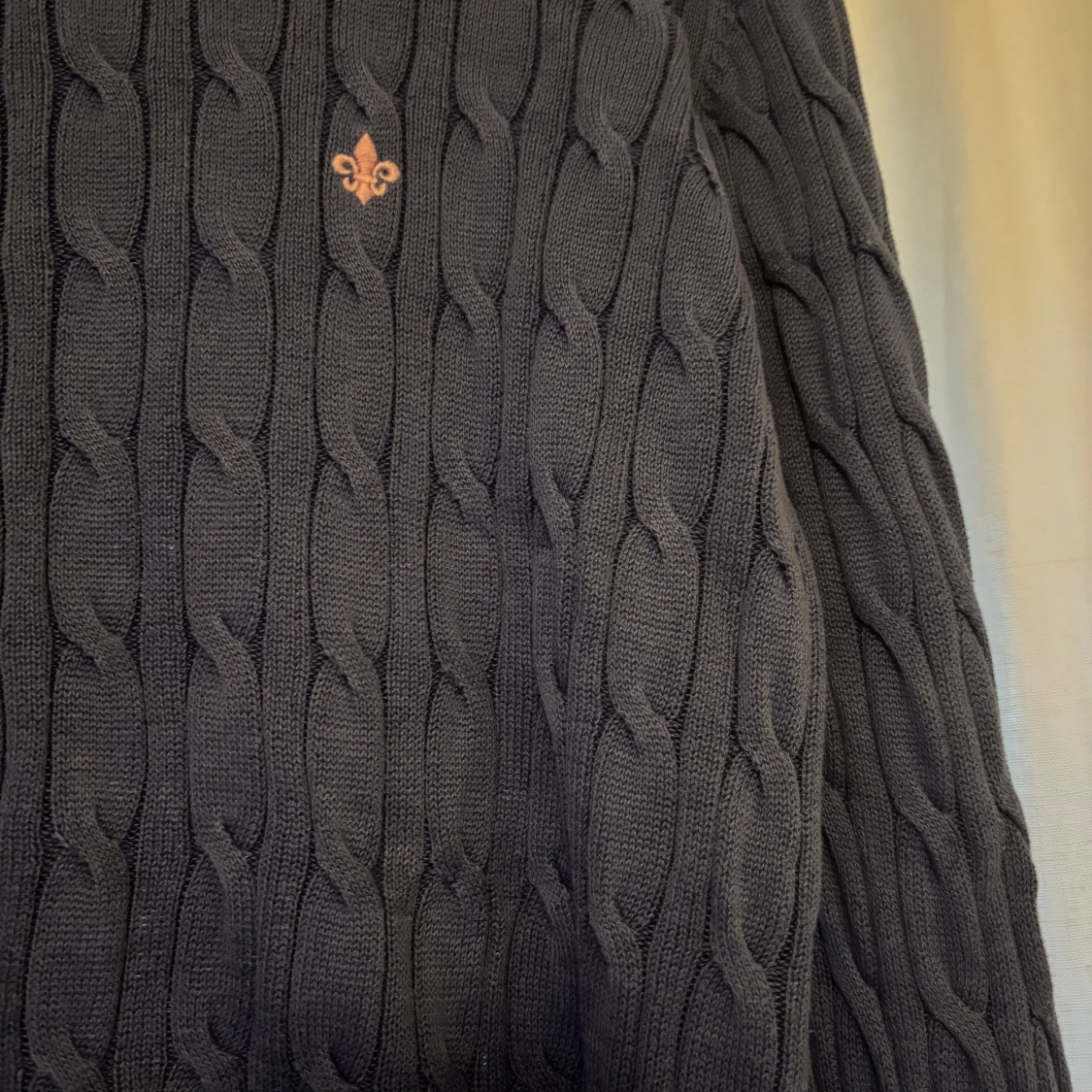 Kabelstickad Morris tröja - 2