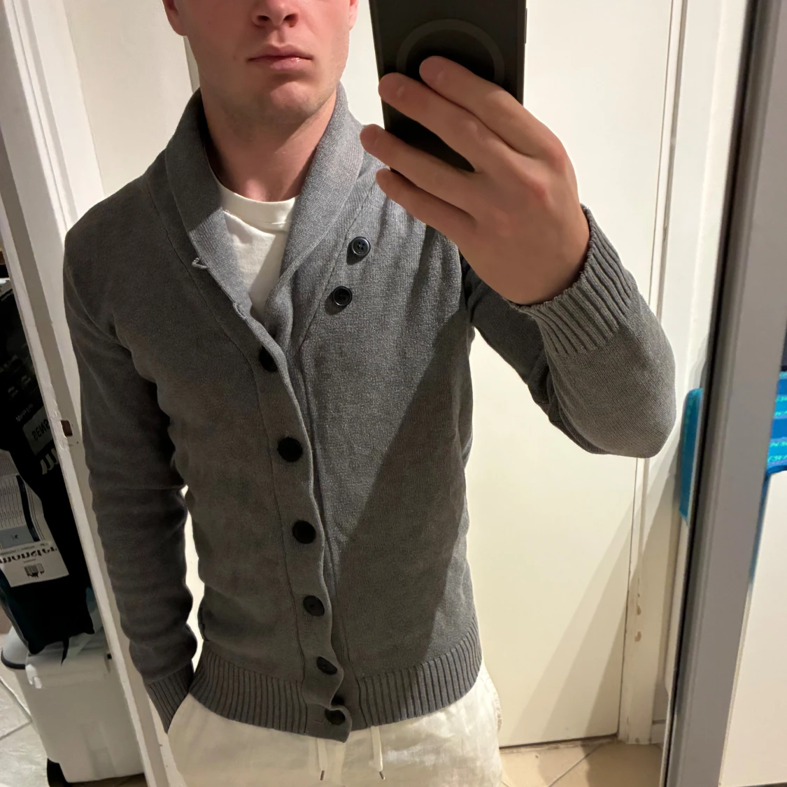 Grå kofta från Jack & Jones Premium