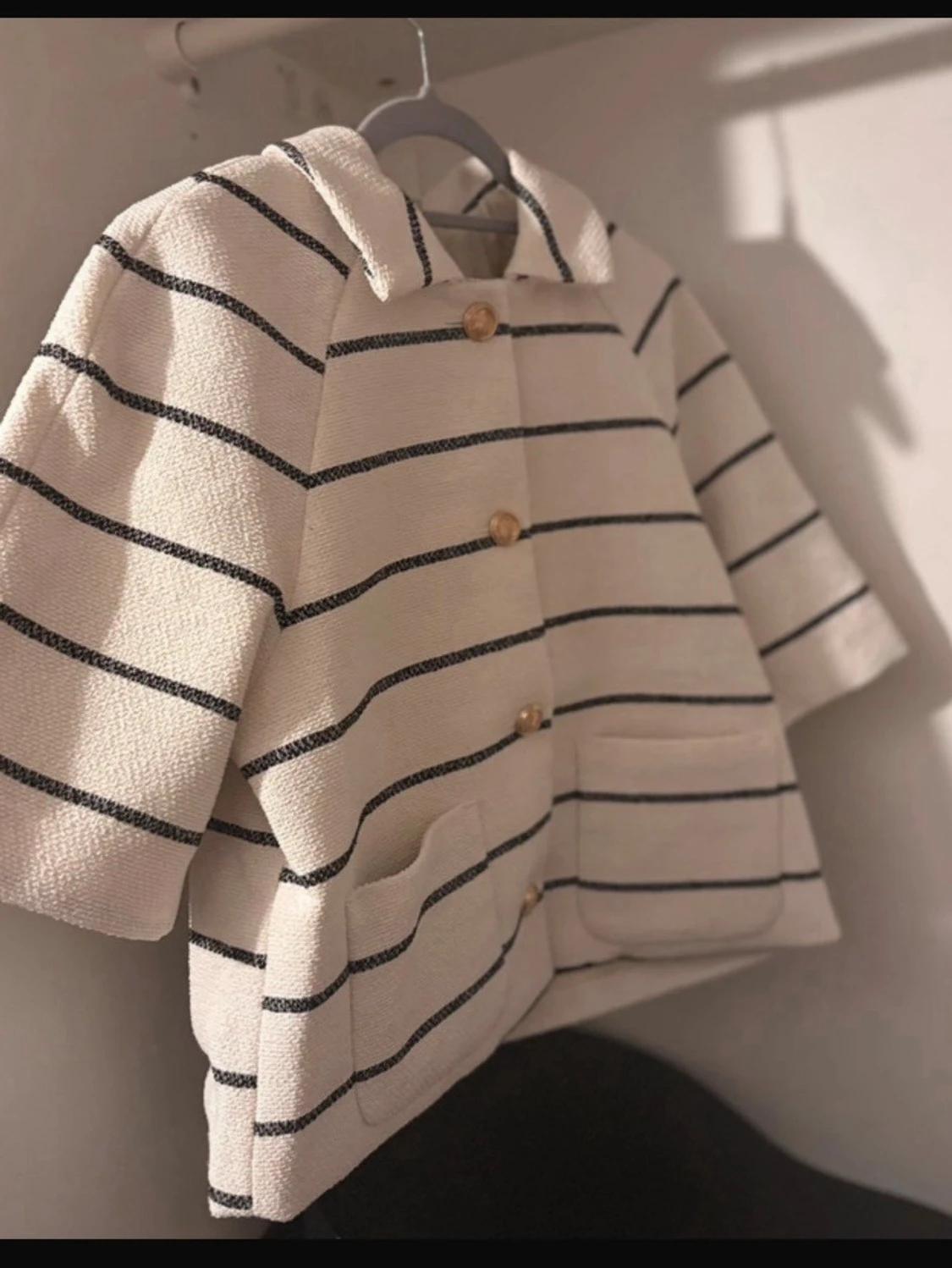 Randig overshirt från H&M