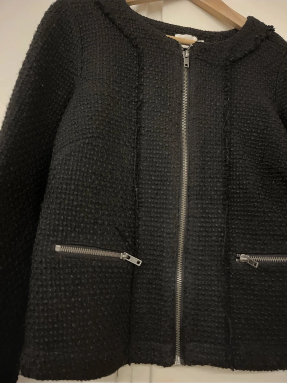 Svart jacka/kofta - 1